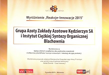 "Reakcje/Innowacje 2015"