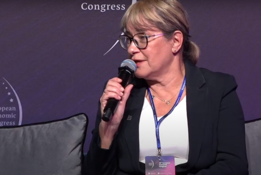 Dr hab. Iwona Szwach, Dyrektor Łukasiewicz - ICSO "Blachownia" wzięła udział w Europejskim Kongresie Gospodarczym